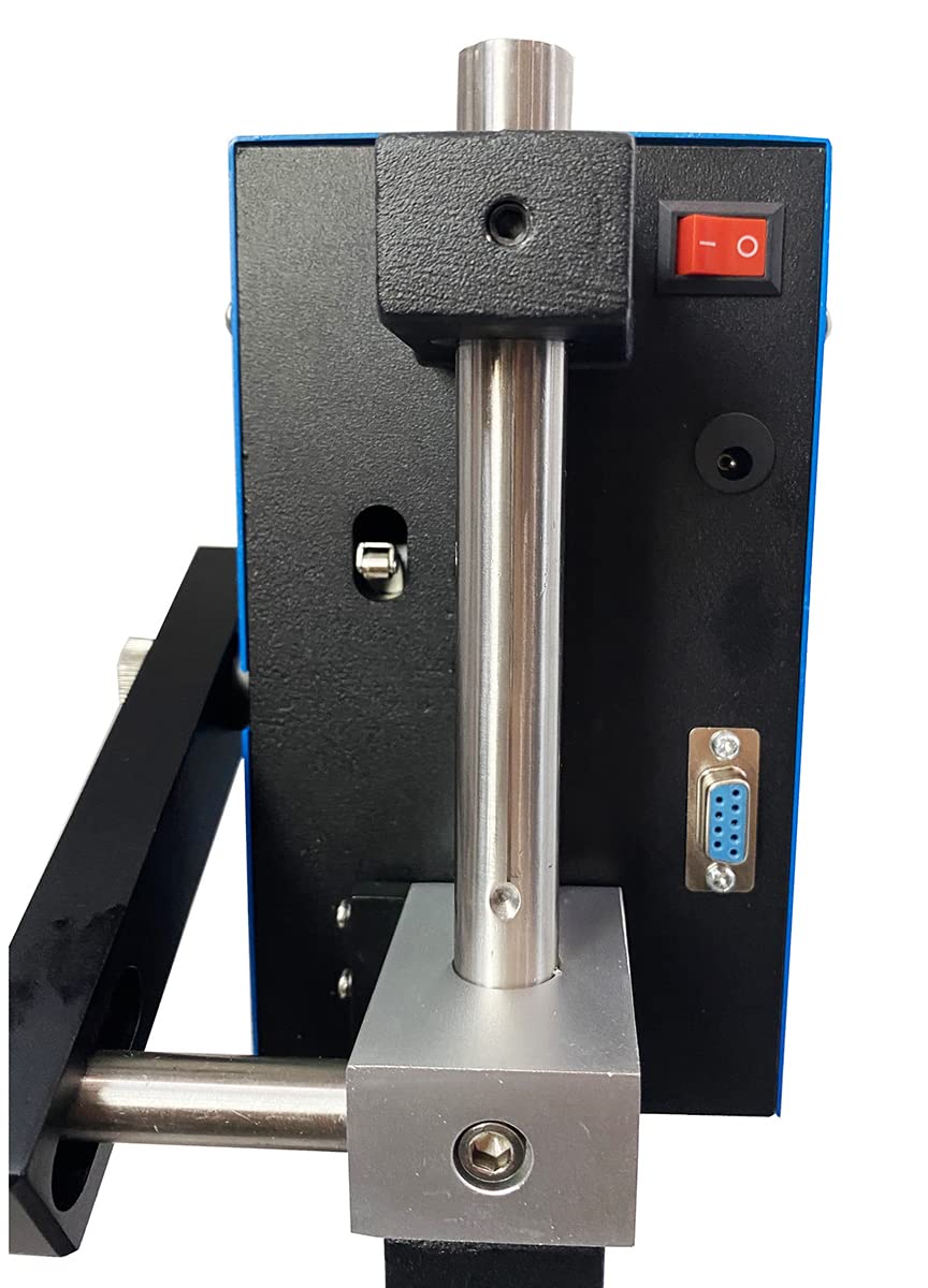 Viscosímetro Digital de comprobación Viscosímetro rotativo con Rango 40,2~141,0KU 27cP-5250cP 32~1099g Precisión 1,50% Interfaz RS232