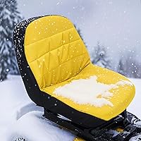 Vista 7 de Funda de asiento de tractor para John Deere, funda de asiento de cortacésped compatible con Cub Cadet (pequeño)