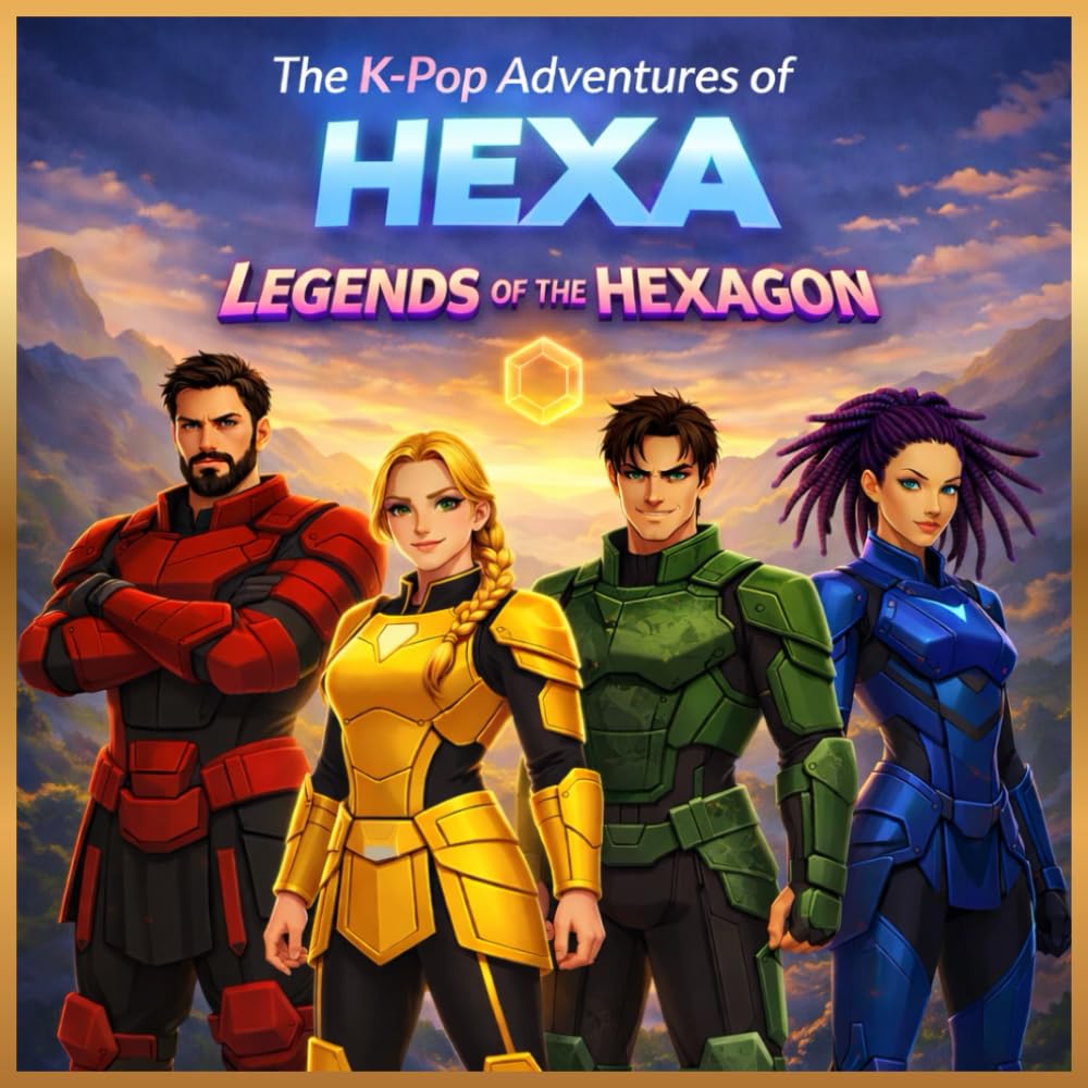 The K-Pop Adventures of HEXA: Legends of the Hexagon: A K-Pop Graphic Novel