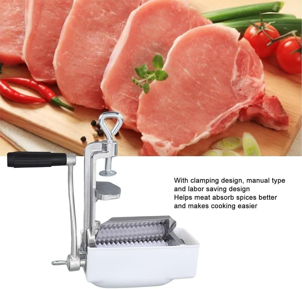 Manual Meat Tenderizer,Jerky Slicer, Home Steak Beater, Kitchen Aid Tool,for Loosening Steak Meat