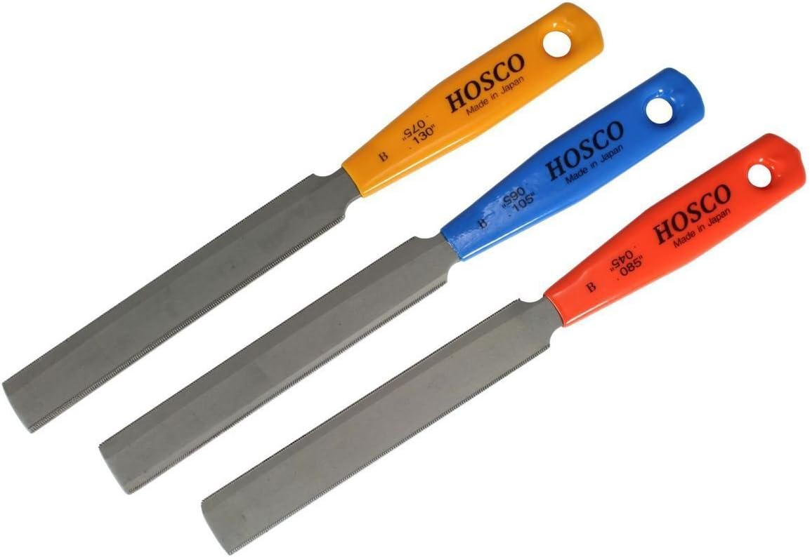 Hosco 3 Bass Nut File set TL-NF3B String Slots VWWS Ships From USA