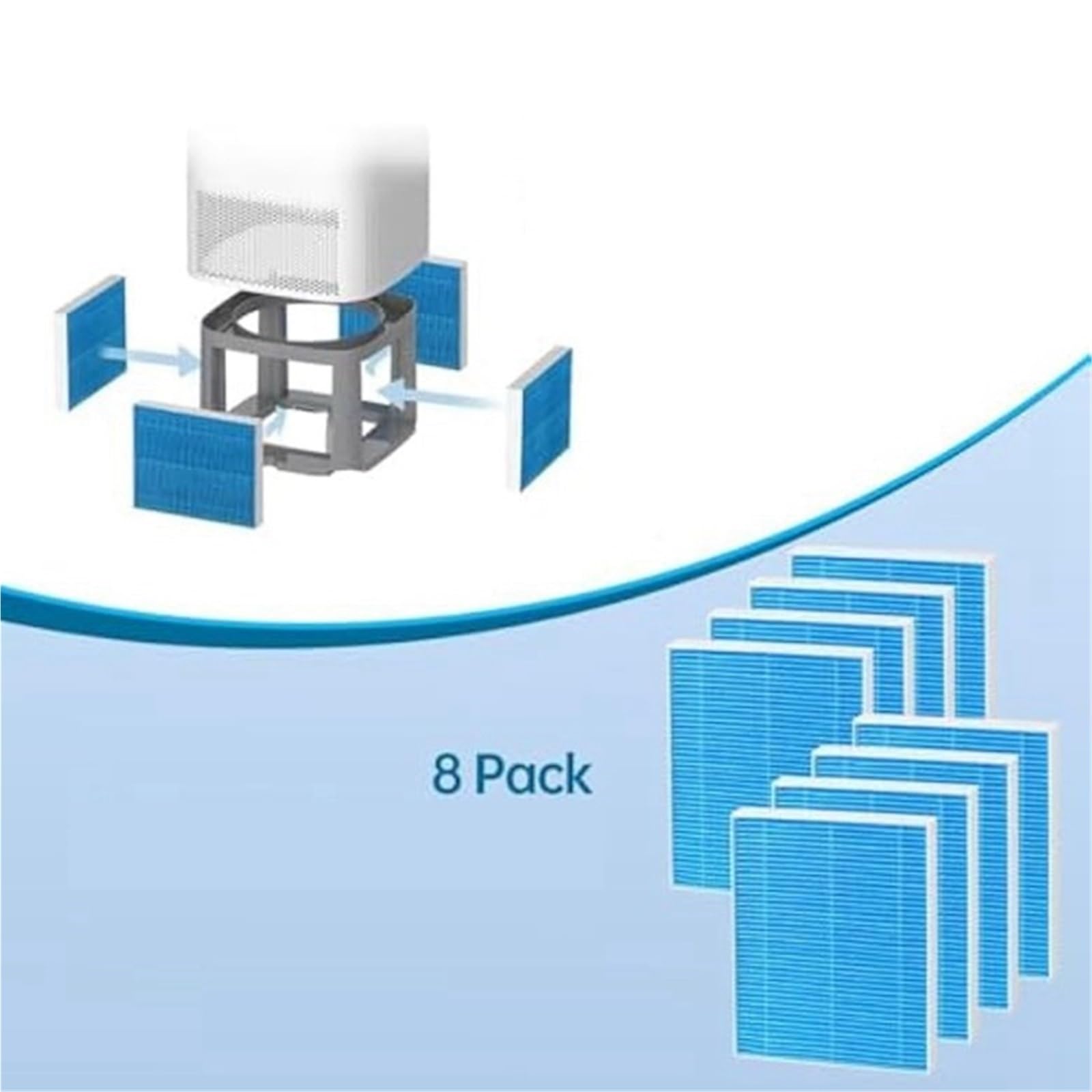 Filtro Humidificador, Compatible con Levoit, 6000S