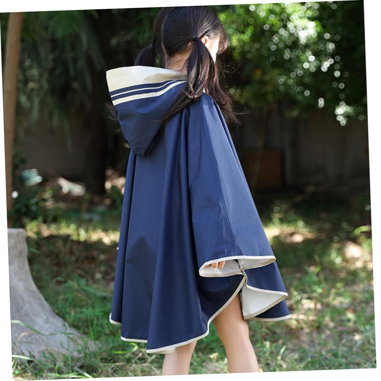 BESPORTBLE Capa Impermeable Para Ponchos Poncho De Lluvia Con Capucha Para Y Niñas Abrigos Impermeables Para Jóvenes Capa De Lluvia Trajes Para Bebés Talla De Traje De Lluvia