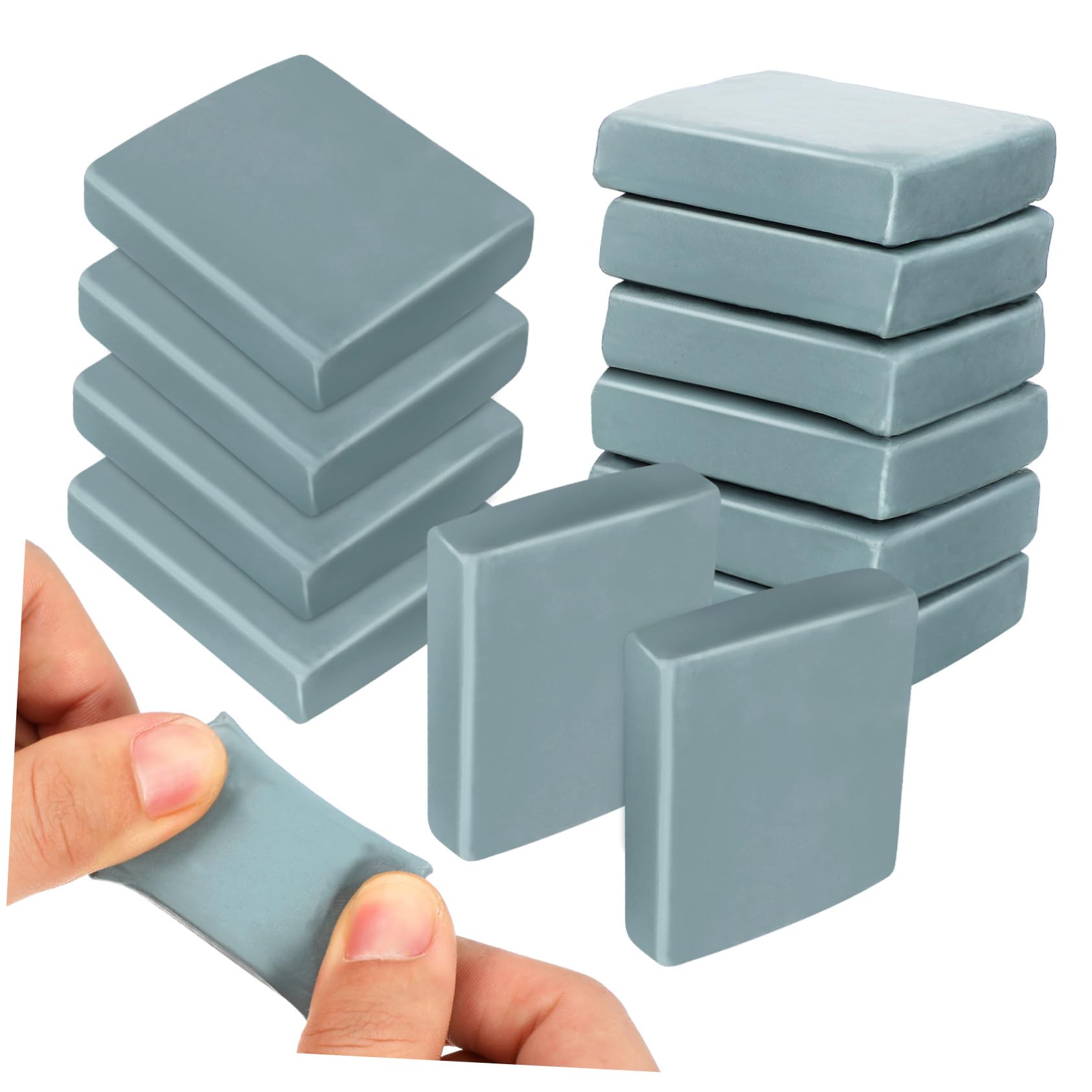 Homoyoyo Art Eraser for Sketching 12 Pcs Kneadable Erasers for School Drawing Sketching Safe