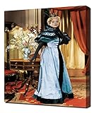 Knef Hildegard Svengali 01 C - Leinwanddruck auf Holzrahmen 