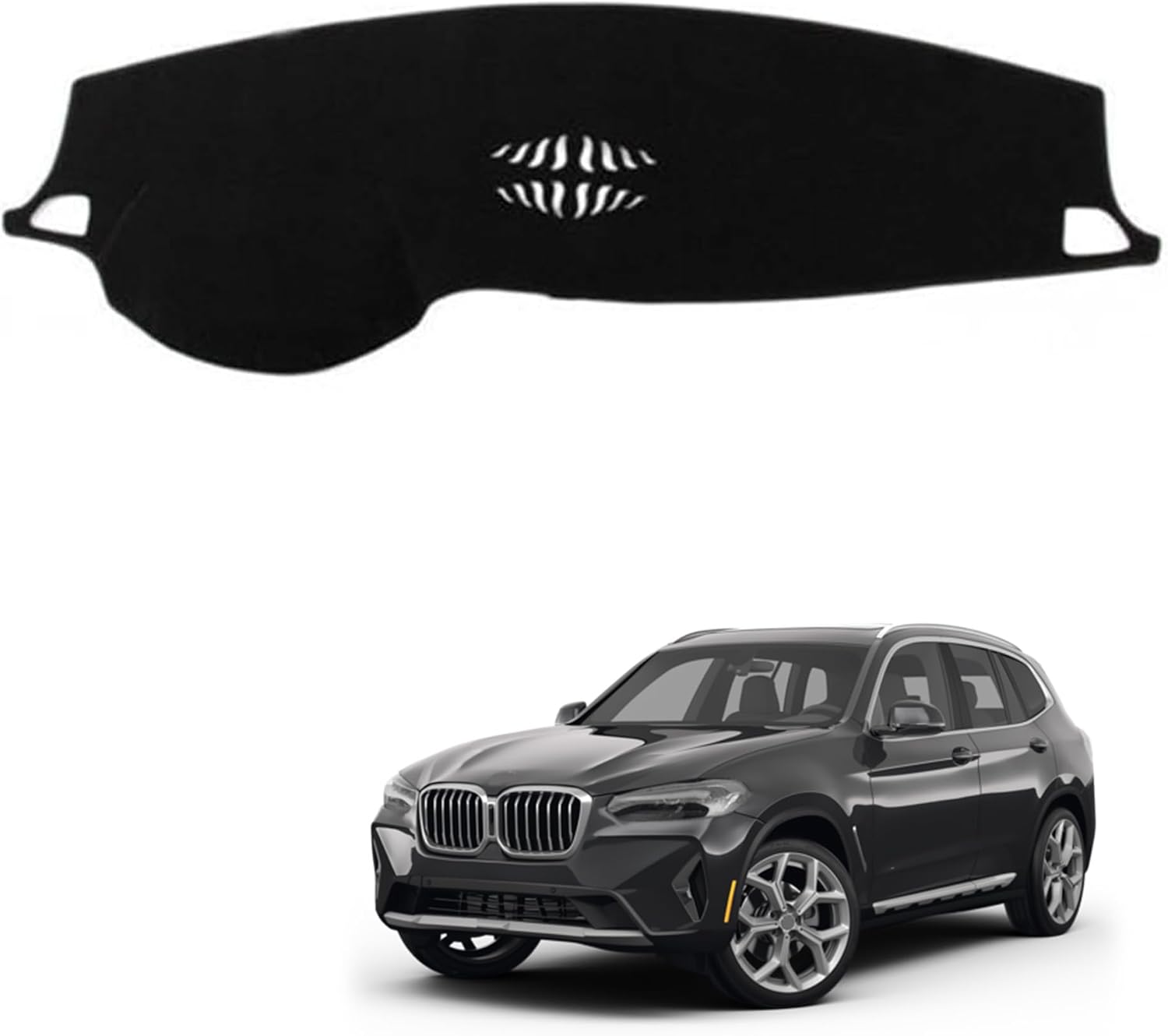 Dash Cover for BMW X5 X6 2008 2009 2010 2012 2013 Dashboard Cover Mat, Sunshade Non-Slip Center Console Sunshield Protector Mat Pad