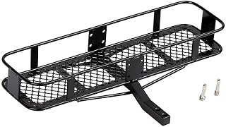 Metal Rear Bumper Back Hitch Carrier for 1/10 RC Crawler Axial SCX10 90046 AXI03007 Traxxas TRX4 D90 TF2-1Pc Set