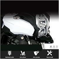 Vista 6 de BEUTEE Nuevo guardabarros delantero compatible con Versys 1000 Versys1000 motocicleta Accesorios Cowl Guard extensión VERSYS 1000 2012 2013 2014