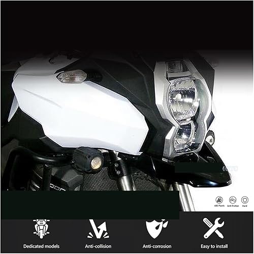 Miniatura 6 de BEUTEE Nuevo guardabarros delantero compatible con Versys 1000 Versys1000 motocicleta Accesorios Cowl Guard extensión VERSYS 1000 2012 2013 2014