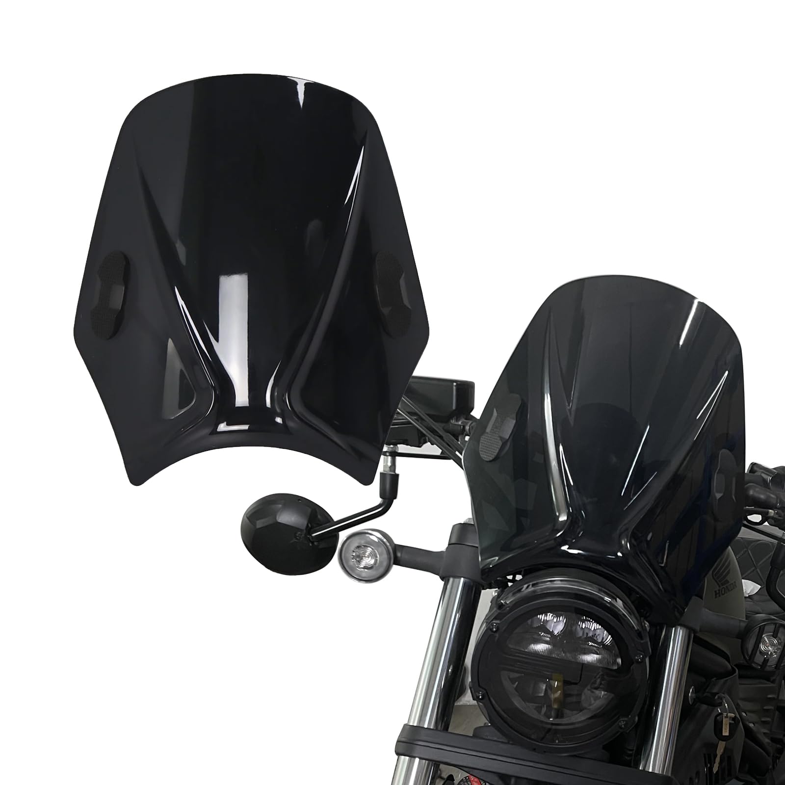 Amazon.com: For XSR900 XSR700 2020-2024 Motorcycle Windshield