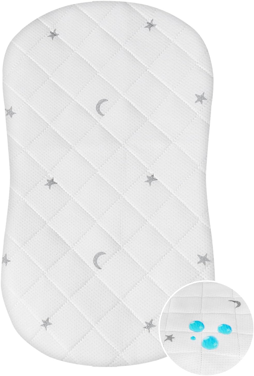 Waterproof Mattress Pad Cover Compatible with Halo