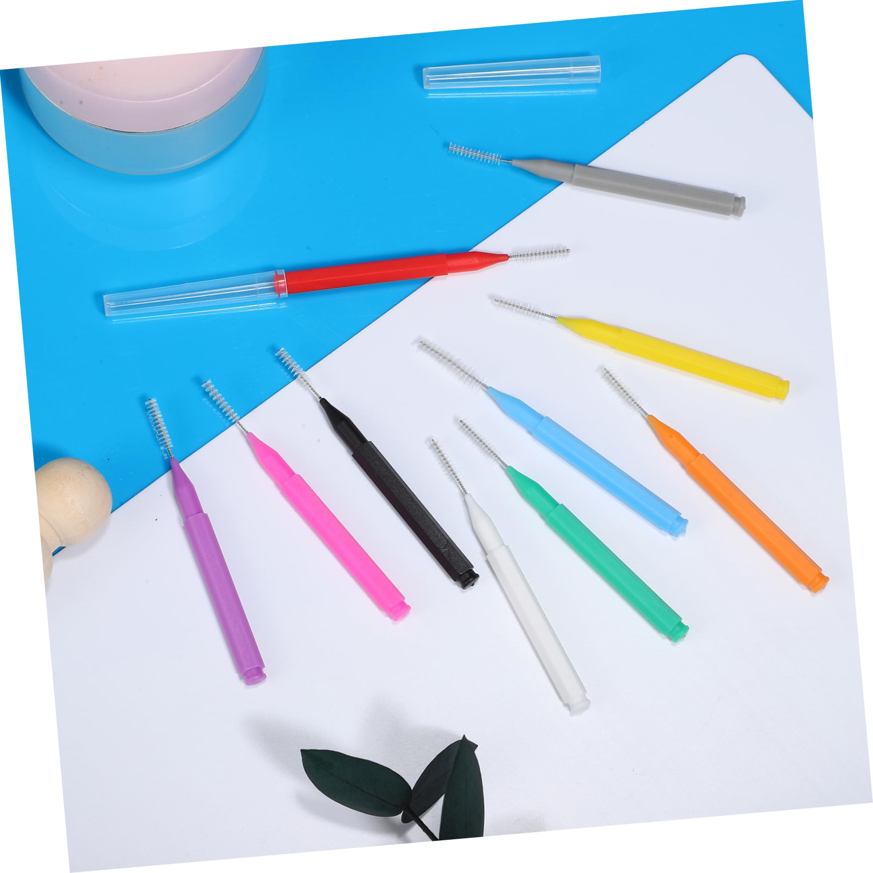 3 Set Spazzolino Studenti Spazzola Per Bretelle Strofinare Pennello Per Stuzzicadenti Trapuntato Elettrico Kit Acciaio Inossidabile 304 100 Pezzi*3
