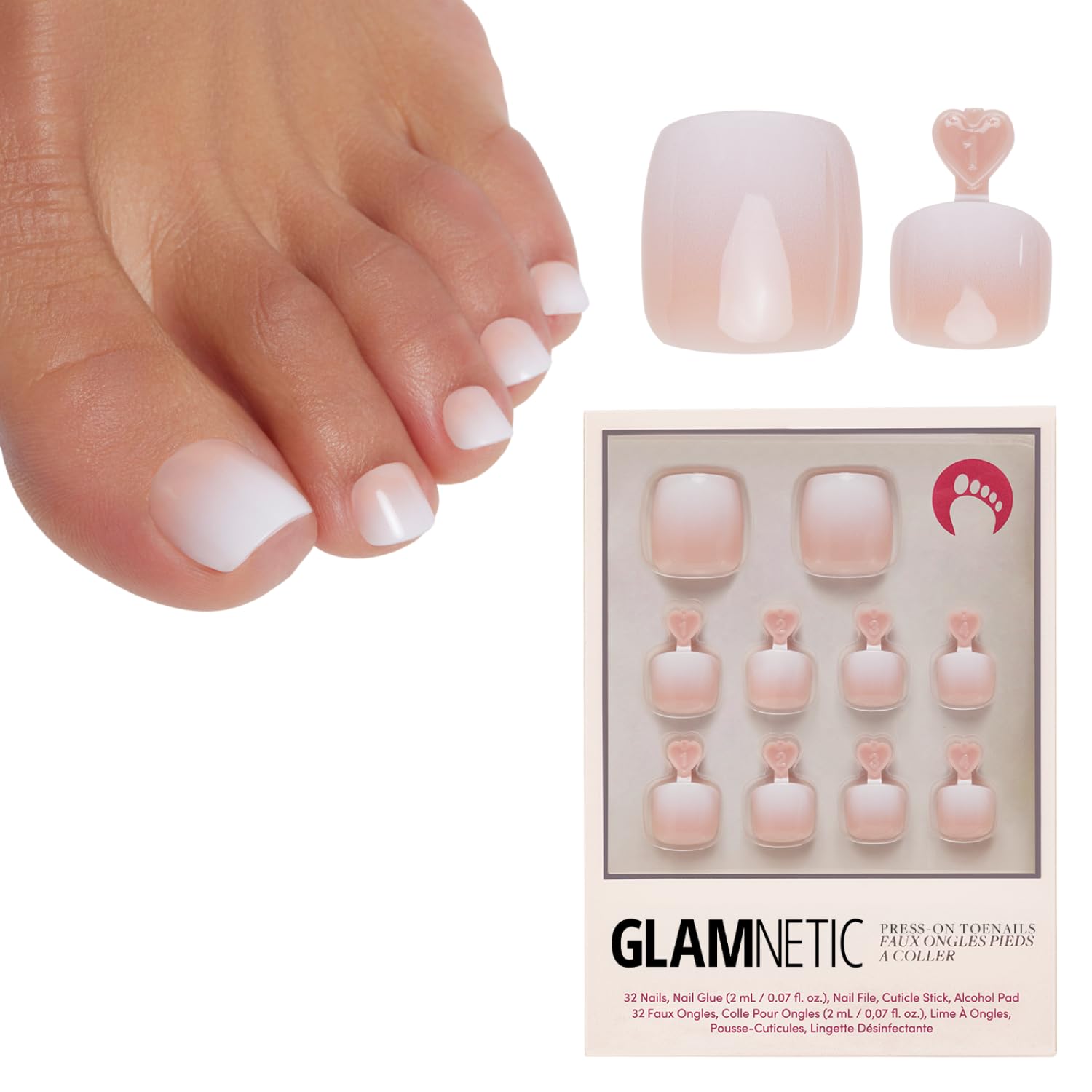Glamnetic Press On Toenails