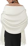 Femmes Pashmina Châles et Enveloppes pour robes de soirée Soirée de mariage Demoiselle d'honneur hiver chaud longue écharpe Châle