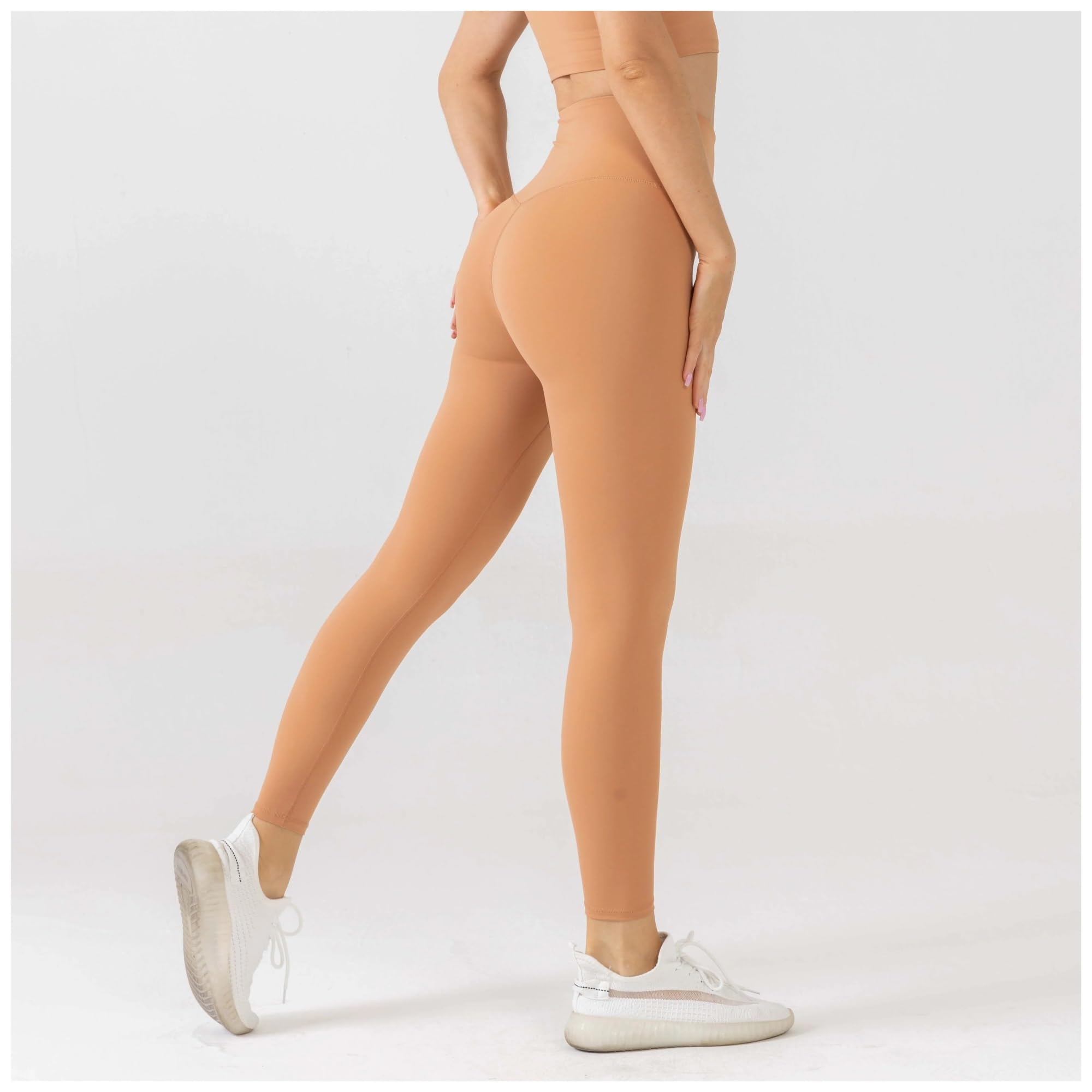 Pantaloni da Yoga a Compressione Elastica Pantaloni da Palestra in Vita da Donna Pantaloni da Corsa Fitness for Il Controllo della Pancia Pantaloni Sportivi in ​​Nylon(Deep Blue,XL)