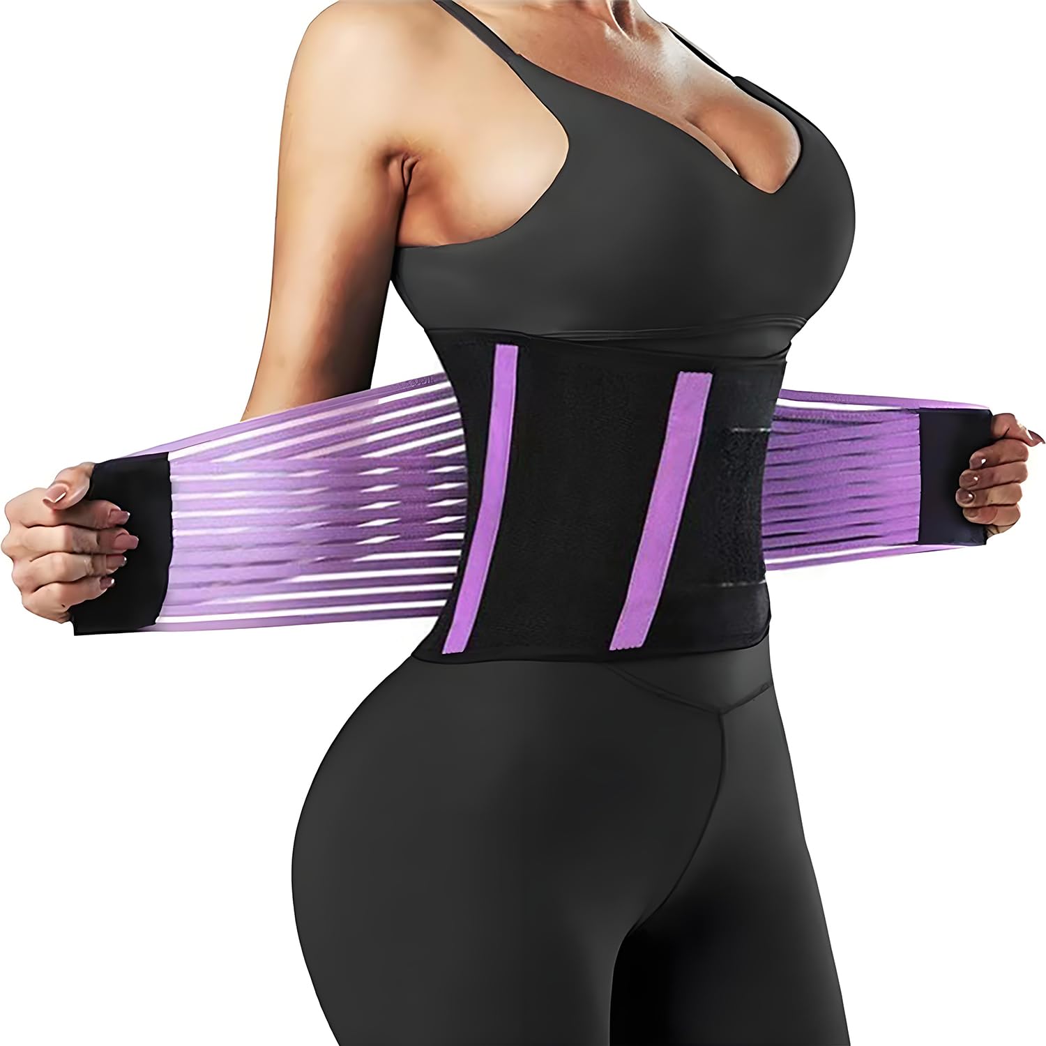Xynovate Waist Trainer Men Women, Adjustable Workout Waist Belt