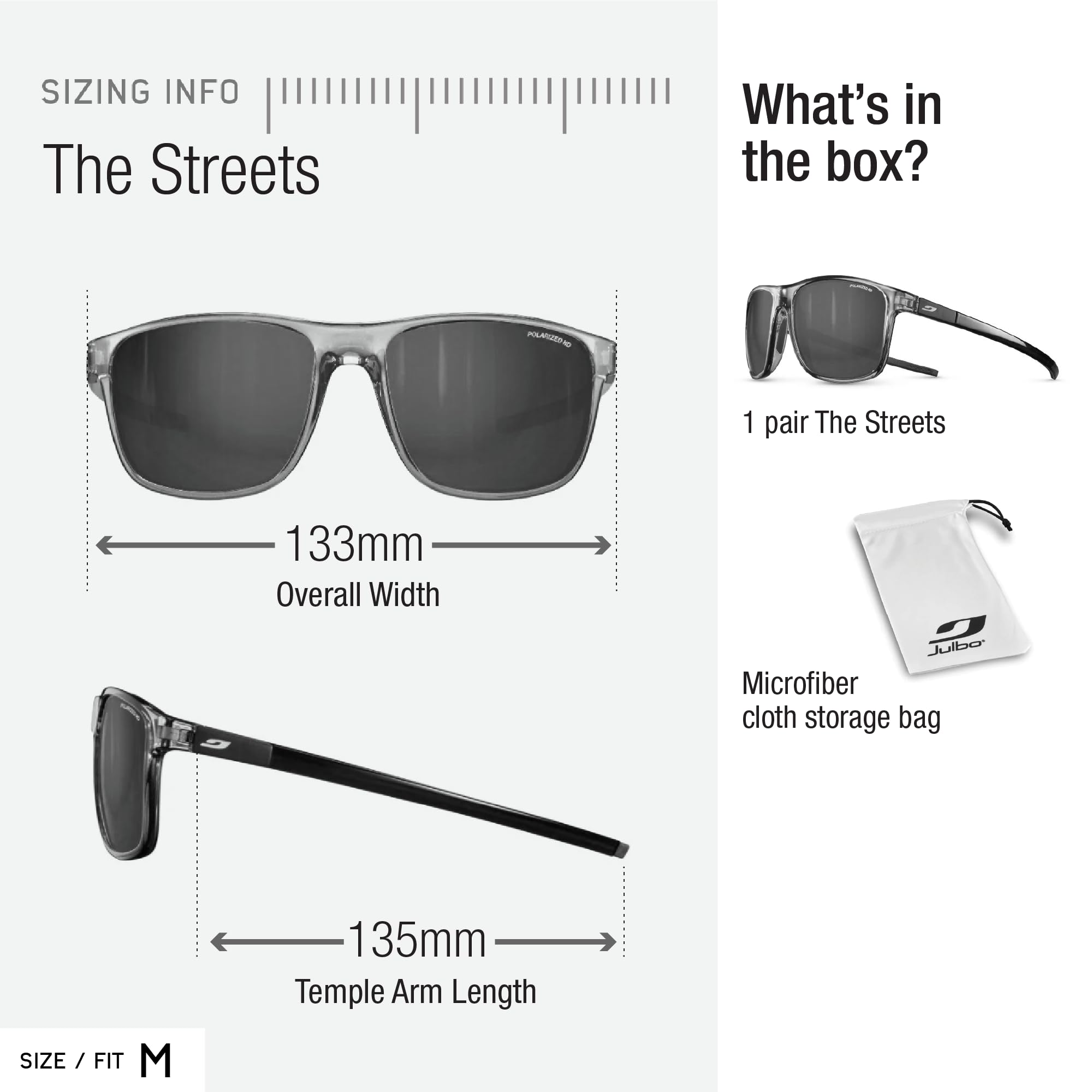 Julbo Okulary słoneczne Uniseks The Streets