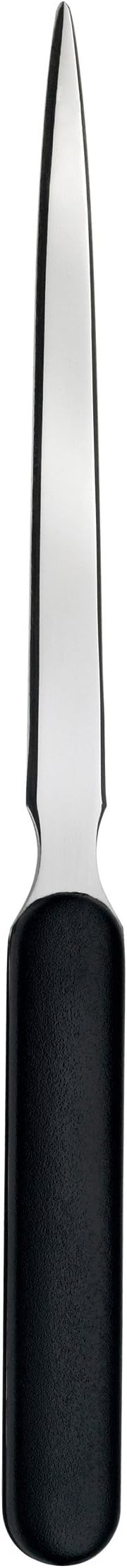 Letter Opener with Plastic Handle | Premium Letter Opener with Stainless Steel Blade | Ergonomic Black Plastic Handle | Opens Letters Easily and Cleanly | for Home and Office | E-29692 00