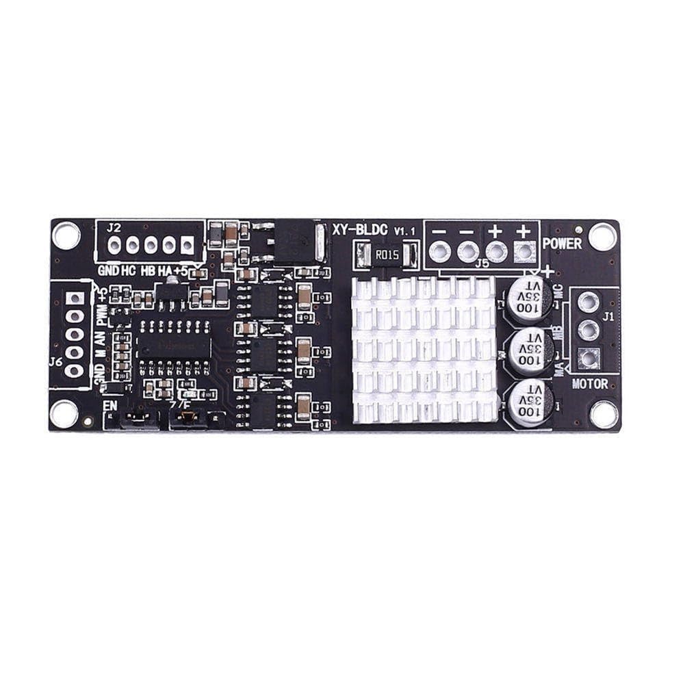 Htuteyy Dc 12V-30V 200W Three-Phase Bldc Motor Controller Hall Sensor 10Khz Pwm Driver Forward Reverse
