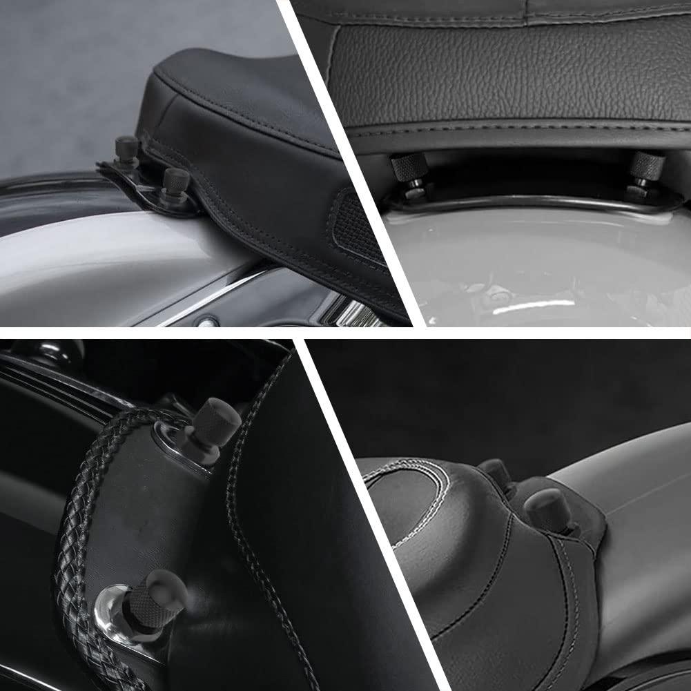 Bulloni Fissaggio Sedile Moto GZYF Per Harley Touring/Softail - Nero - Foto 8