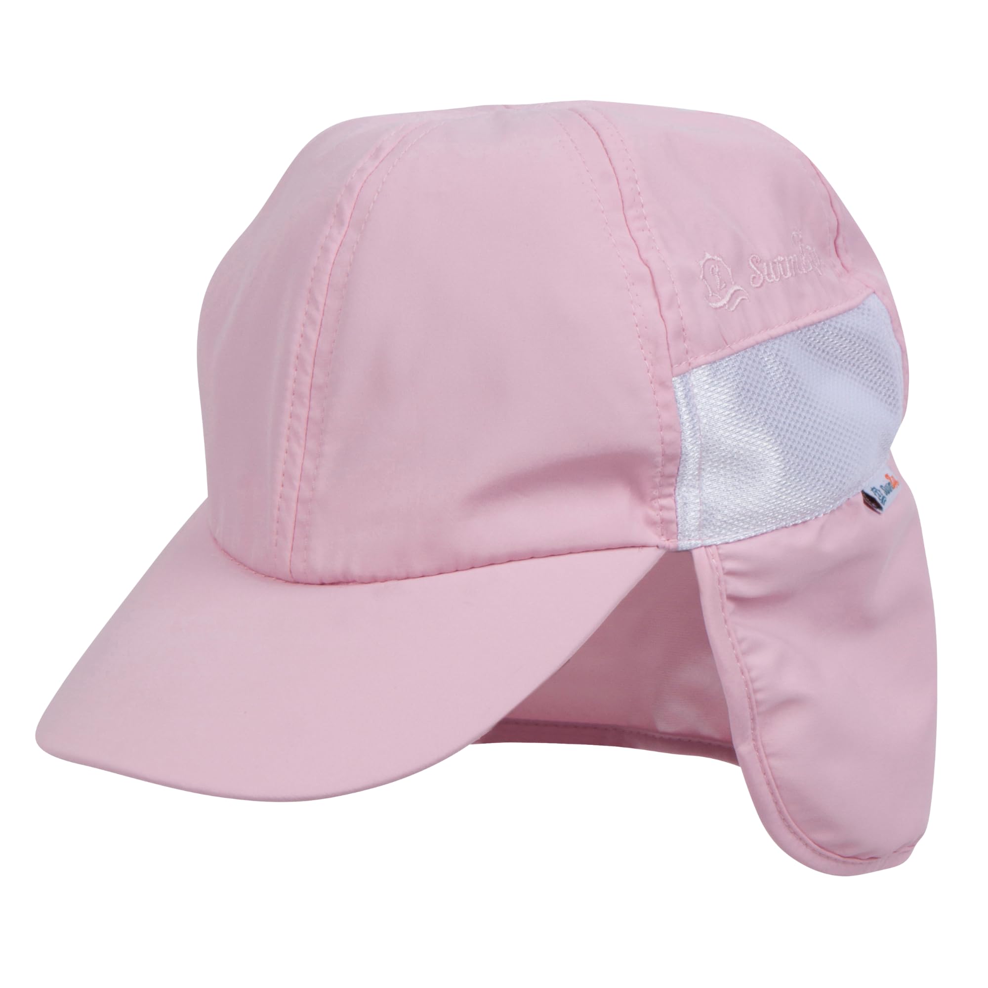 SwimZip Sombrero de sol con solapa para el cuello, protección UPF 50+ para bebés, niños pequeños y niños