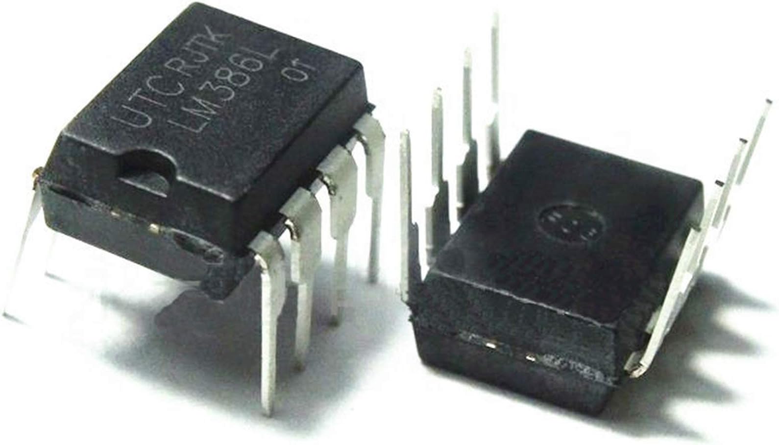 UTC LM386L LM386 LOW VOLTAGE AUDIO POWER AMPLIFIER DIP-8 (PACK OF 5) by Indian Hobby Center