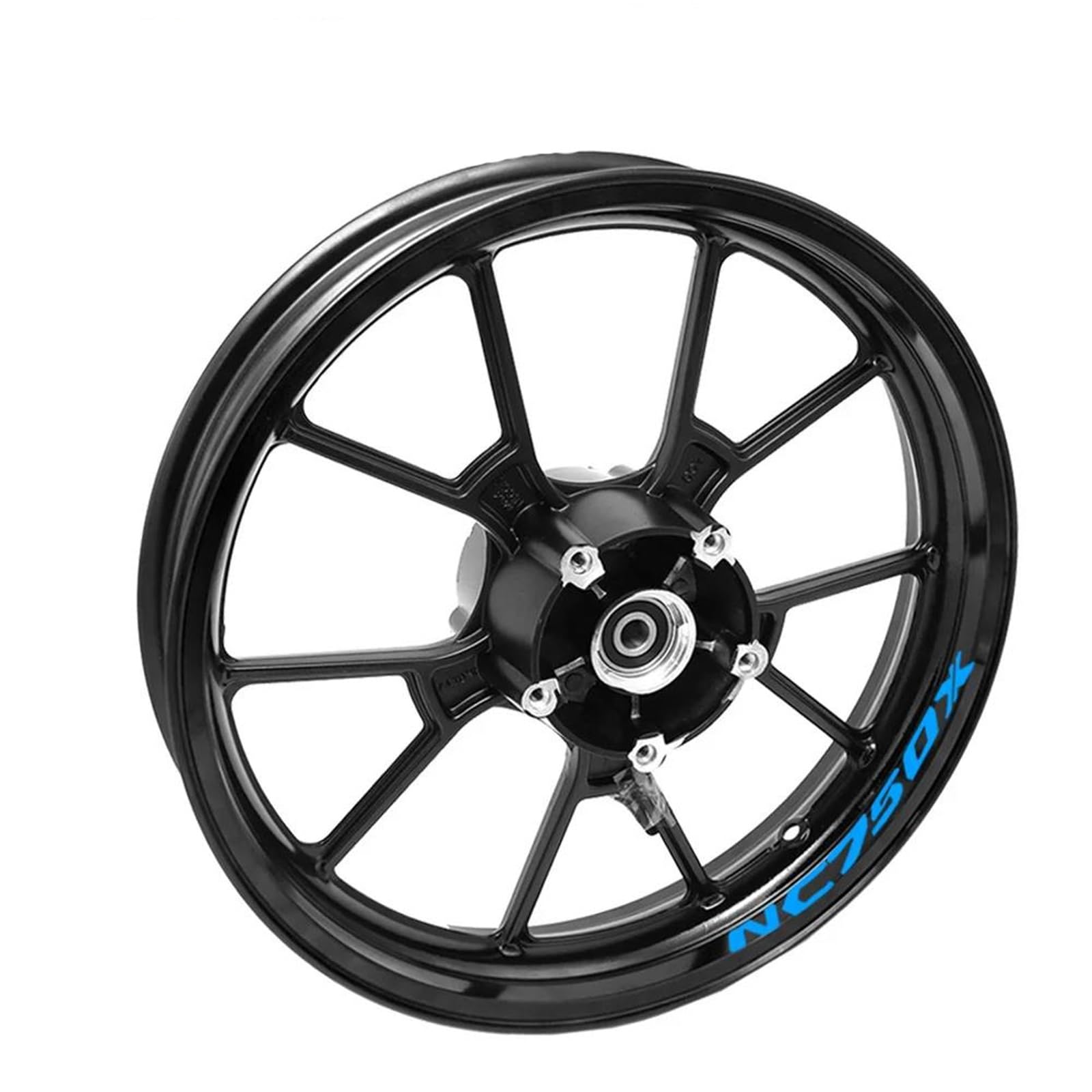 Motorcycle Adhesive Wheel Decal Reflective Stickers Rim Stapes for NC750 NC750X NC750S