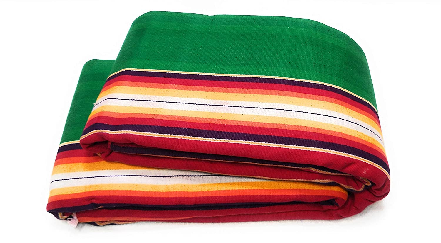 AYUS Cotton Solapuri Carpet/Galicha Rug Dari - 1 (Multicolor, Extra Large, Size 72 Inch X 120 Inch) (15 X 15 Feet, Green)