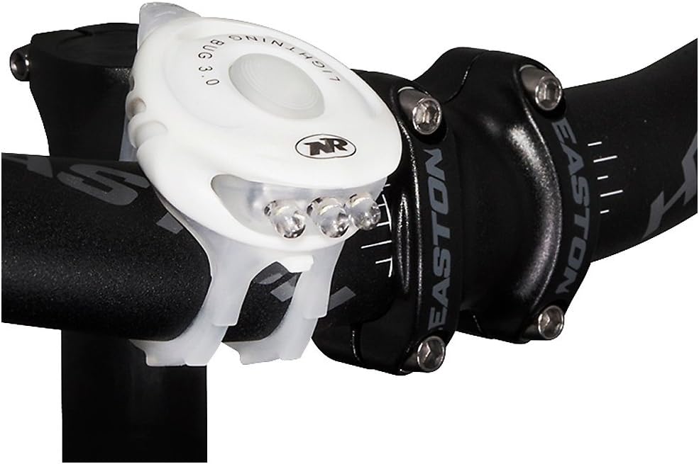 NiteRider Lightning Bug 3.0 - White -, 3 Leds, 3 Modes