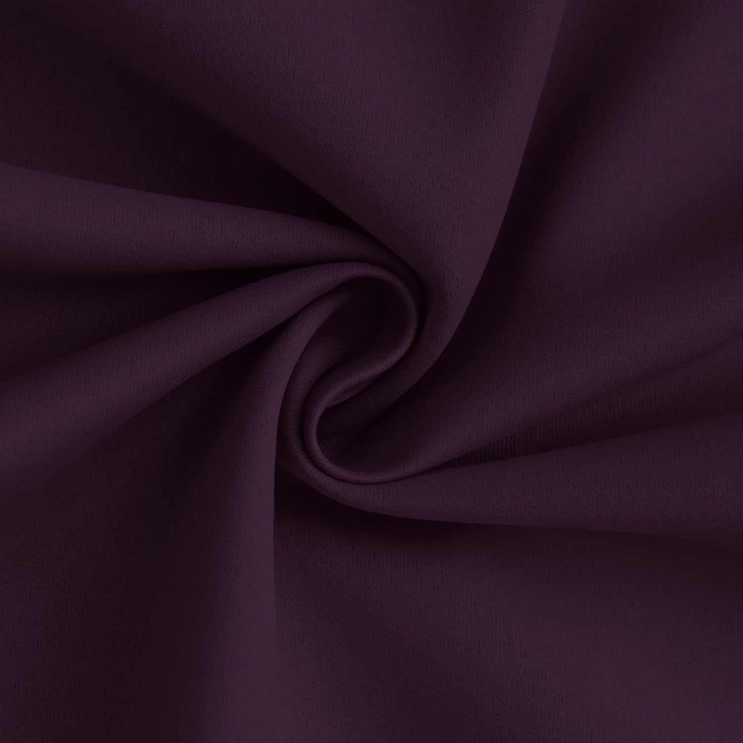  Dark Purple 100% Blackout Curtains 84 Inches Long 40" Wide 2 Panels thumbnail
