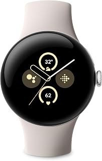 Google Pixel Watch 2 with the best of Fitbit Heart rate tracking, stress management, safety features – Android smartwatch...