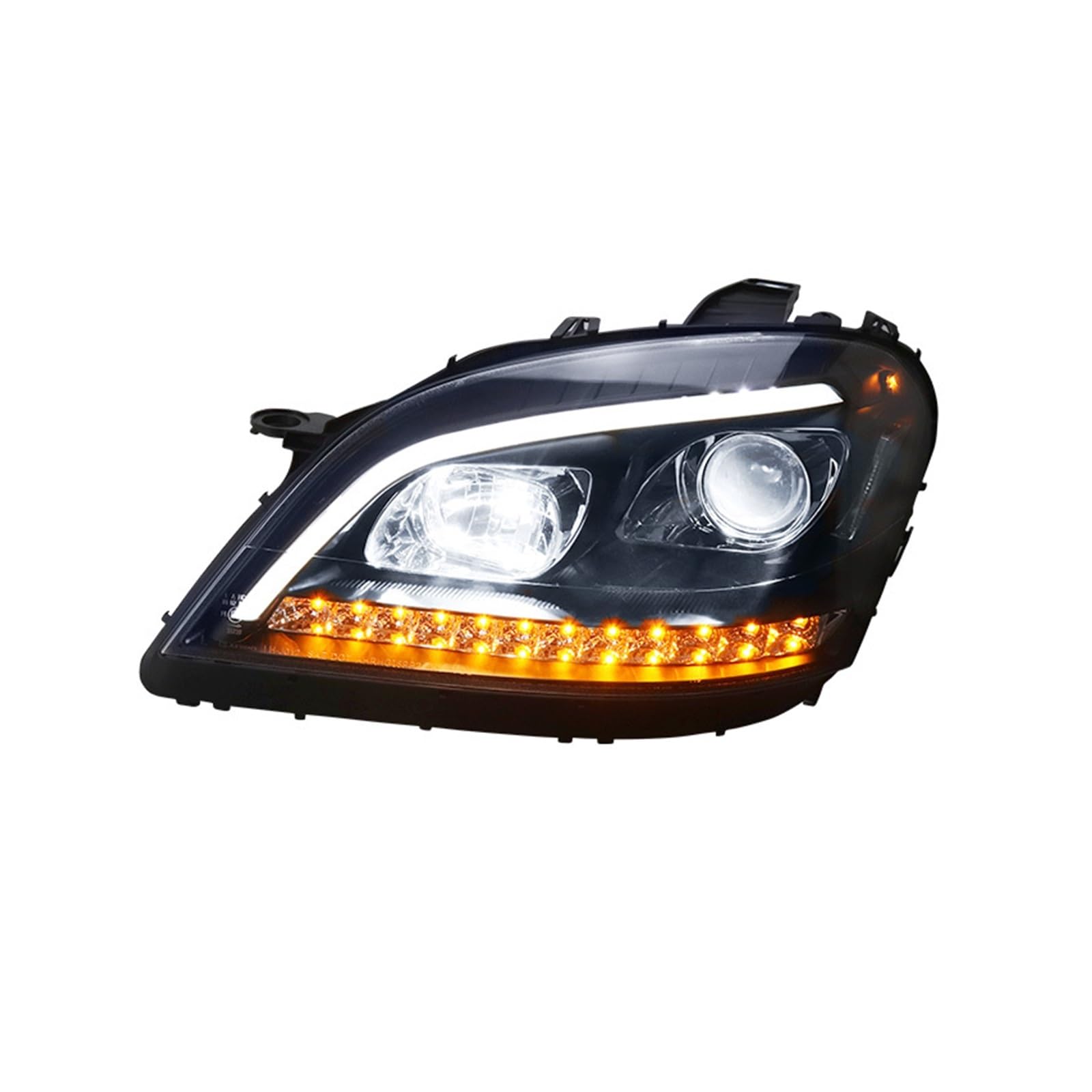 Amazon | カースタイリングヘッドランプ用ベンツ W164 ヘッドライト