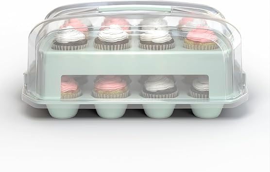 Cupcake Carrier, Carries 24 Standard-Size Cupcakes,