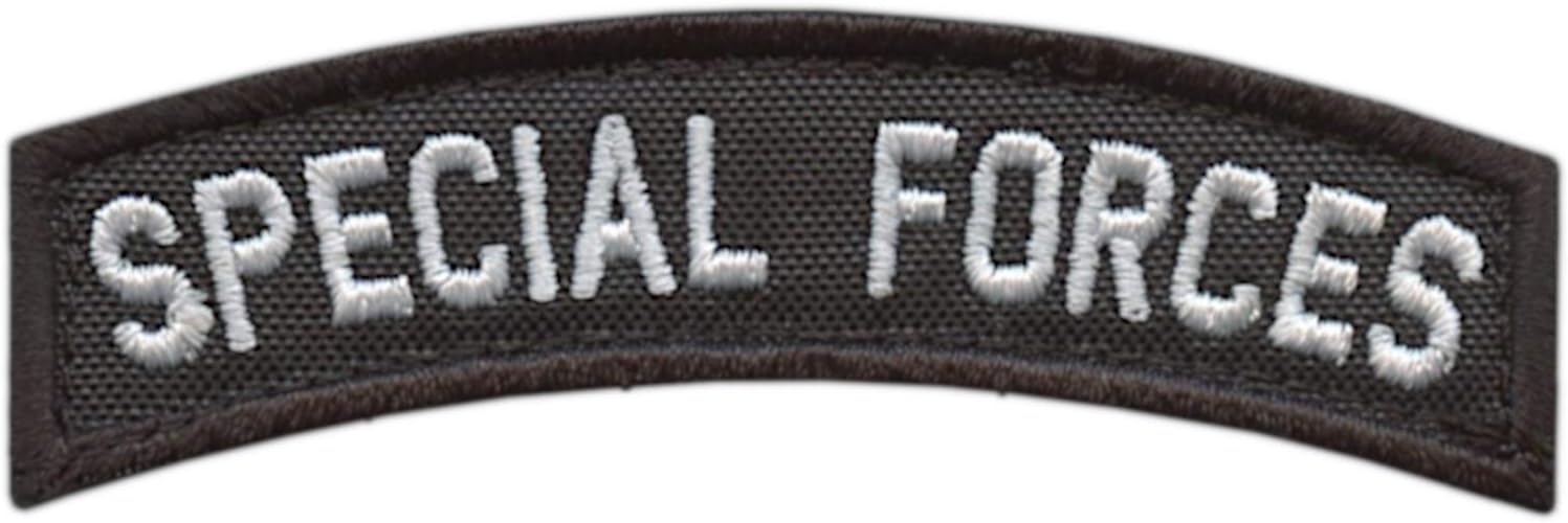 LEGEEON Special Forces SF Tab Badge SOF Green Berets US Army Tactical Morale Fastener Patch