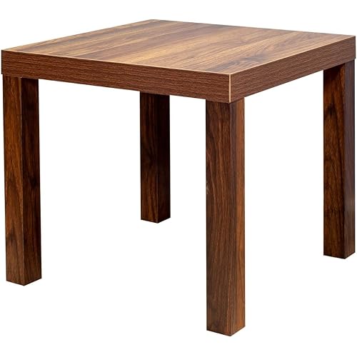 Tabaray Small End Table, 20" Modern Square Cheap Side Table