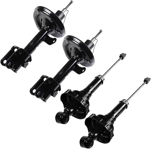 Para Honda Shocks (4 piezas) LSAILON - Amortiguadores delanteros y traseros para 2006-2014 para Honda Ridgeline Shocks Struts Kits con 341402 339039