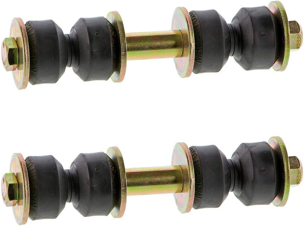 2x Front Sway Bar Link Kit - Front Sway Bar End Links Automotive Replacement Sway Bar Link Kits Compatible with 98 Compatible with Super 88 1958