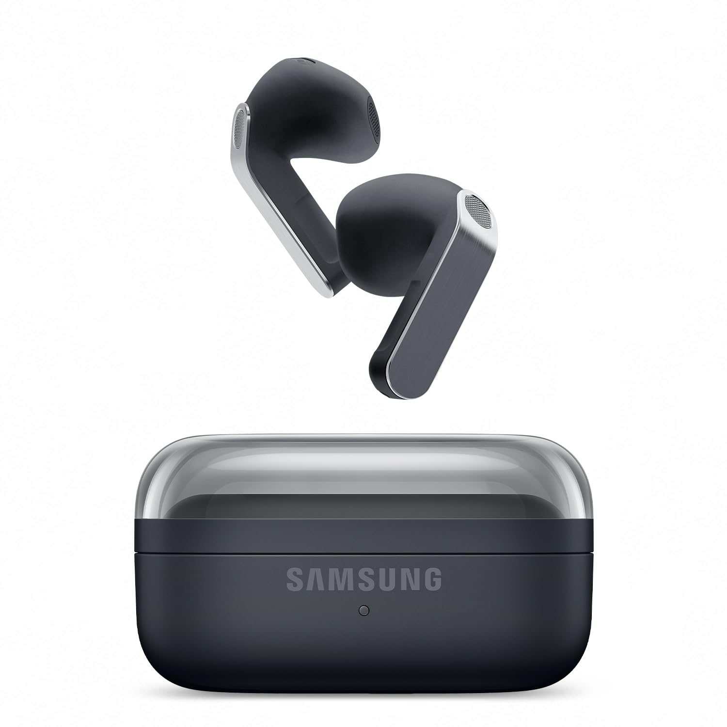 Samsung Galaxy Buds 4 (2026) AI True Wireless Bluetooth Earbuds, Noise Cancelling, Hi-Res Audio, 1-Way Speaker, New Fit, IP54, Live Translation, Black [US Version, 2 Yr Warranty]