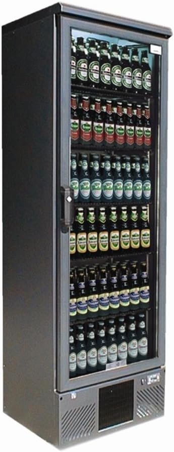 GamkoCE562 Upright Bottle Cooler Single Hinged Door Anthracite, Direct, 300 L
