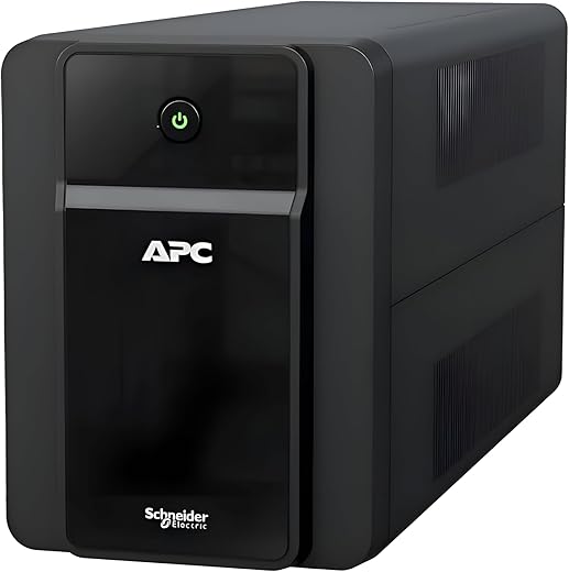 APC Back-UPS BX1100I-IN 1100VA, Tower, 230V, 5 India 3-pin 6A Outlets, AVR, W/O Auto Shutdown Software, an Ideal Power Backup & Protection for Home…