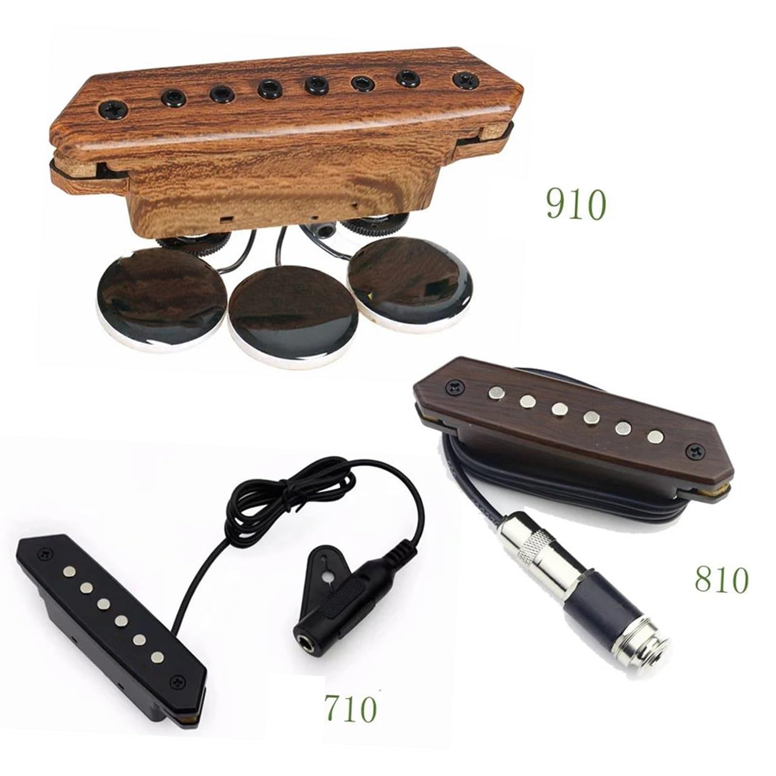 Pickup per strumenti ad arco Pickup Per Chitarra Acustica Ottimo Di Preamplificazione Pickup Per Buca Sonora Porta Plettri Per Chitarra Accessori Per Chitarra(910)