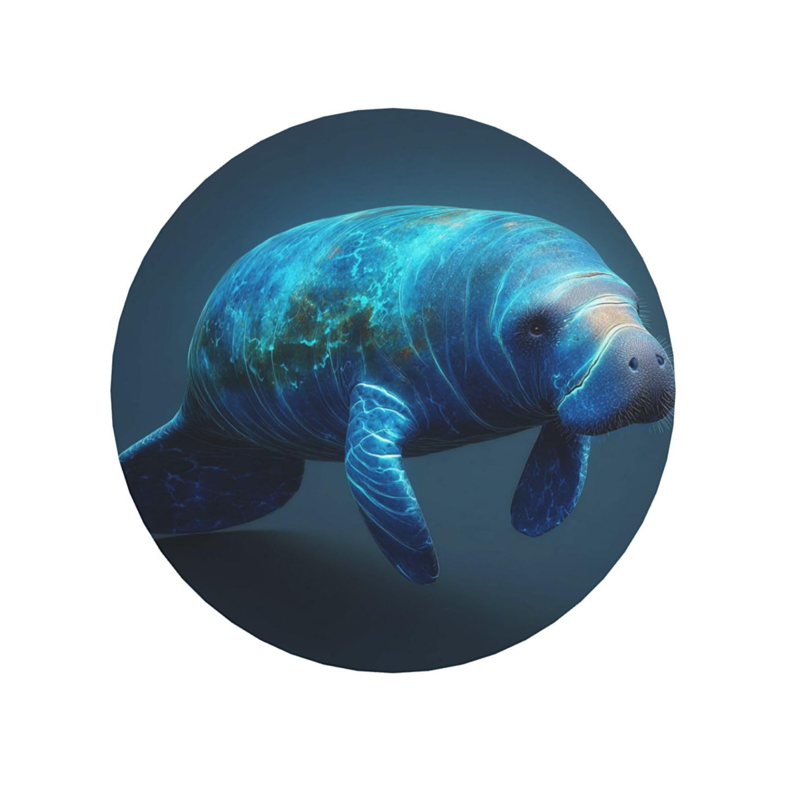 Fridge Magnets Waterproof Personalized Magnets for Fridge Ocean Animal Manatee Refrigerator Magnets Home Decoration Magnetic Sticker for Locker Accessories Whiteboard Kitchen Office Decor