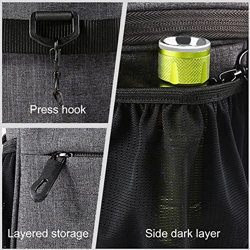Bike Handlebar Bag,Large Capacity Bicycle Front Storage Pouch Bag,With Tpu Transparent Touch Screen + Shoulder Strap Cycling Accessories For Outdoor Hiking Travel Assistants #TOP5