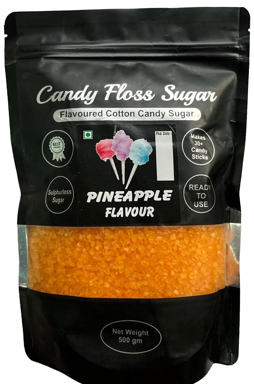 Candy Floss Sugar / Flavoured Cotton Candy Sugar (Pineapple) (B07SGN3BQ9) Amazon Price History, Amazon Price Tracker