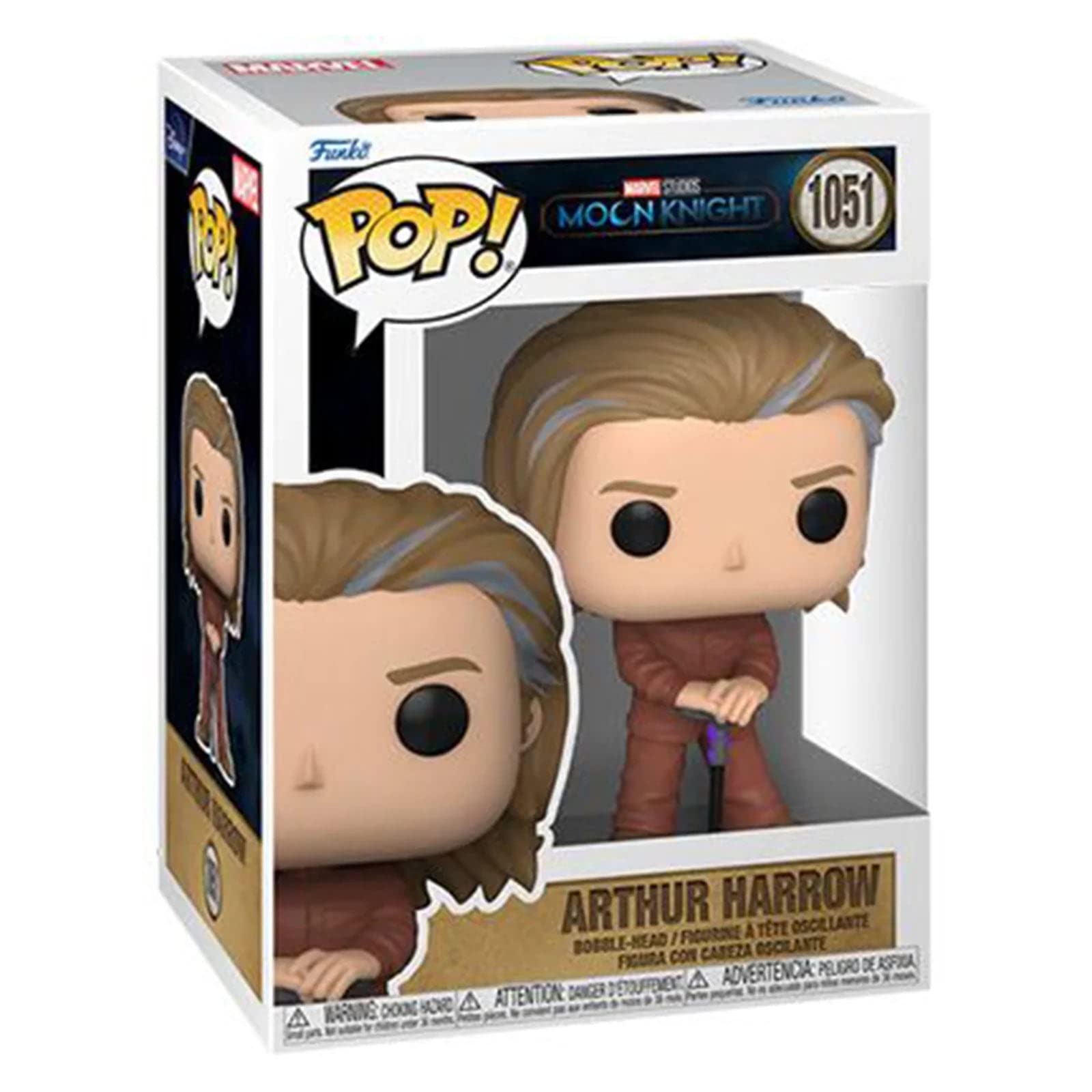 Funko Pop! Marvel Moon Knight – Arthur Harrow Figur Inkl. Schutzhülle