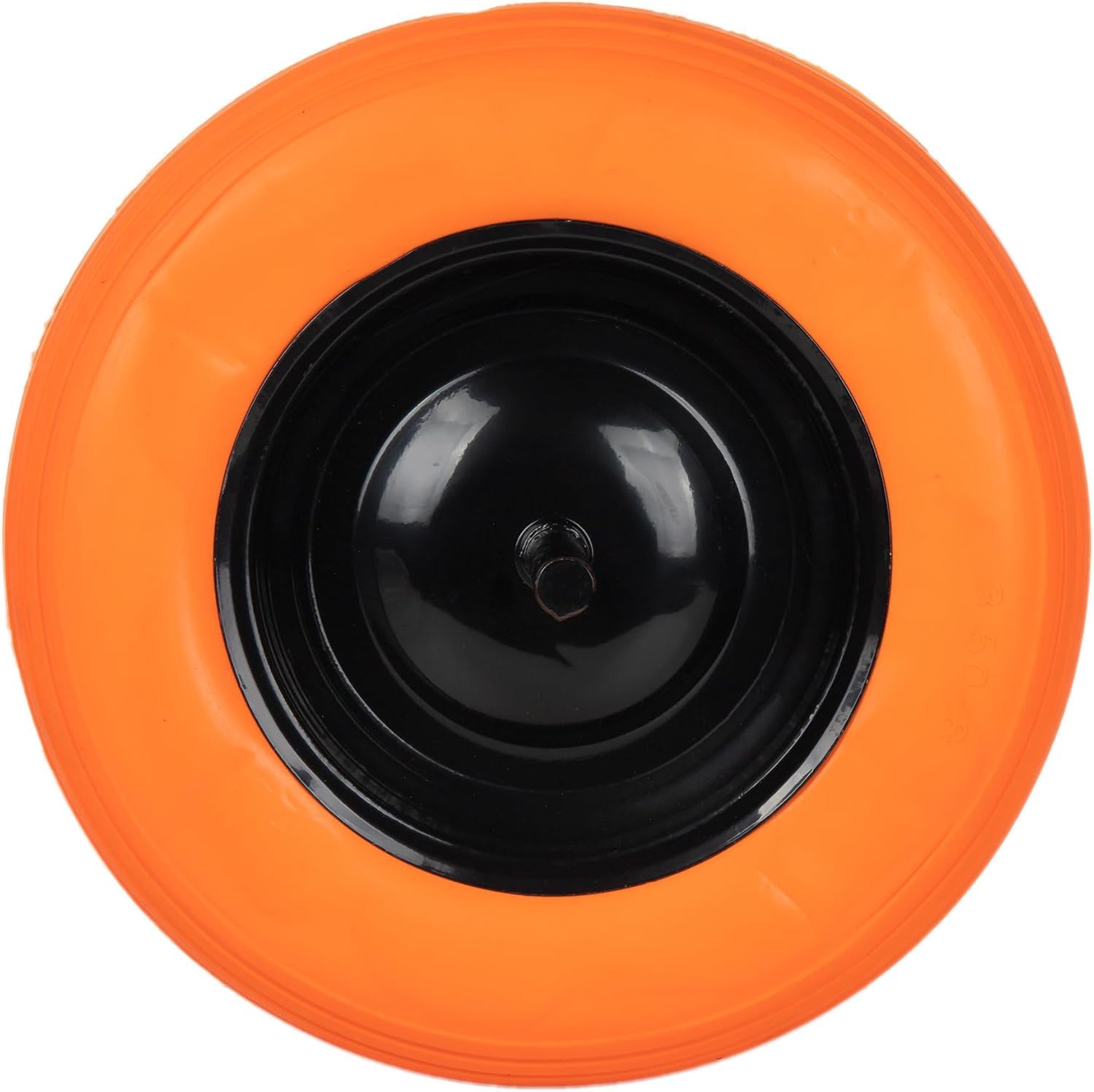 -CAHERSA- Solid Construction Wheel | Work Wheelbarrow Wheel with Rods Ø 20 mm | for Weights of 120 kg