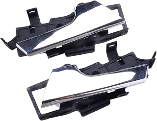 1 Pair Door Inside Interior Inner Handles Compatible for Holden Barina 2005 2006 2007 2008 2009 2010 2011