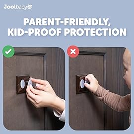 Jool Baby Outlet Covers (32 Pack) for Child Safety - Easy Adult Removal, Plug Protectors for Baby Proofing Electric Sockets - Transparent Design