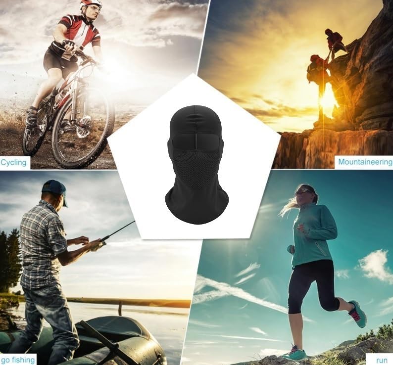 Balaclava with Filter Face Mask Bandana Hood Headwear Unisex Tactical Training Cycling Ski Hunting