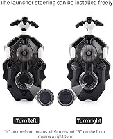 Vista 6 de Bey Battling Top Burst Stadium Battle Set, 4 Spinning Tops 2 Launchers 1 Arena Combat Game, juguetes de batalla, regalos de cumpleaños para niños